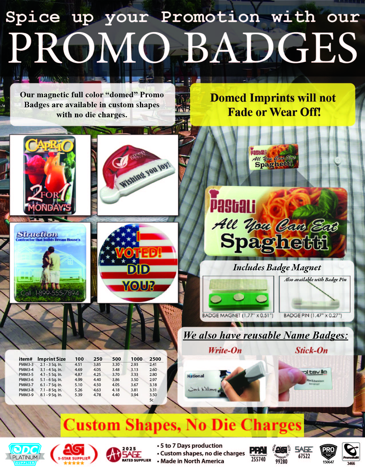 JPEG Flyers with Pricing